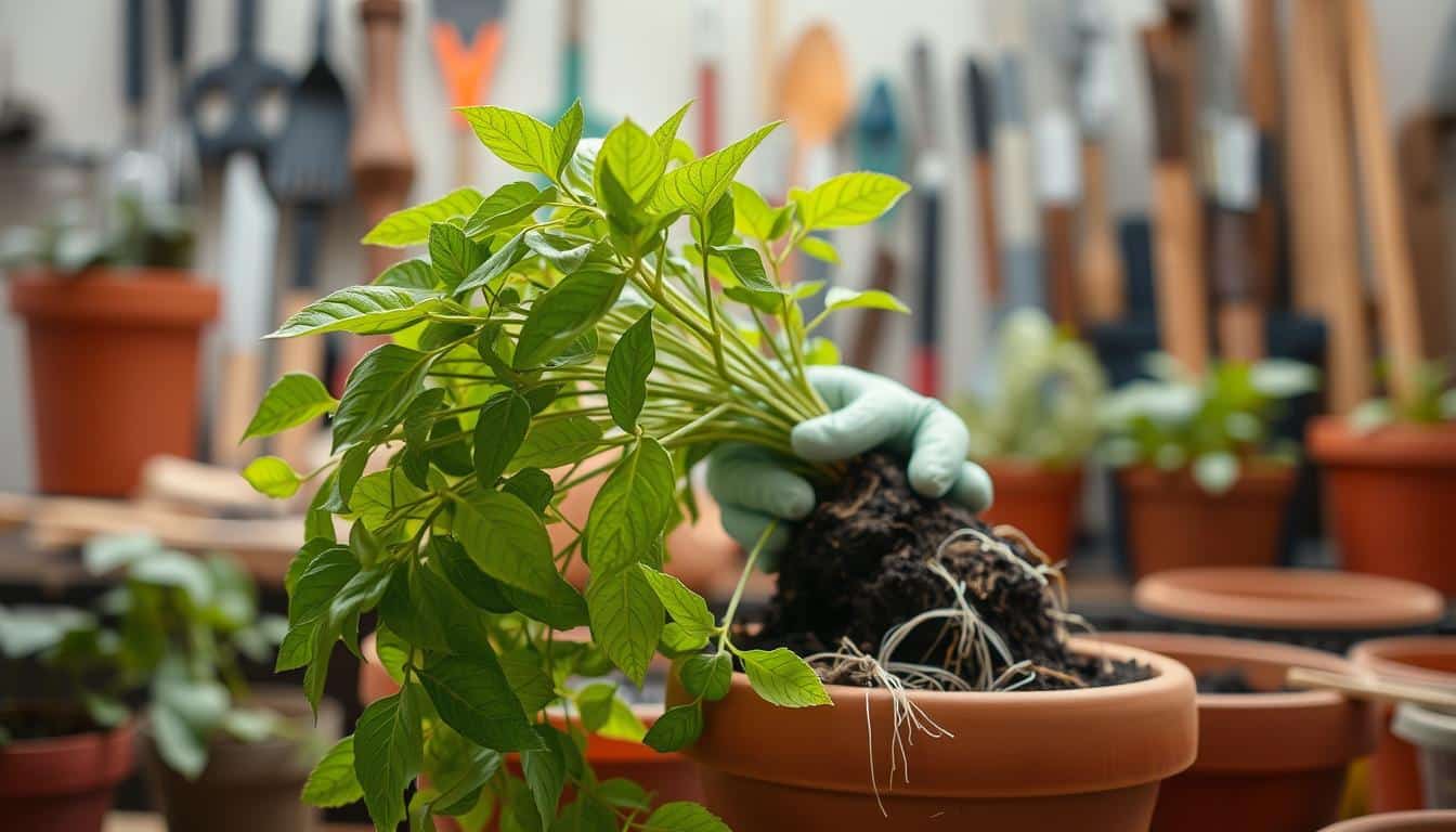 Plant Repotting Tips