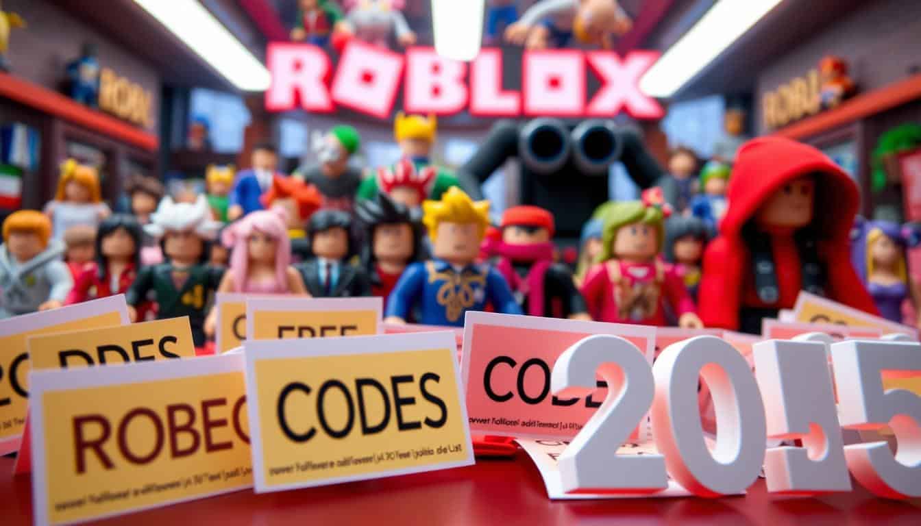 Roblox promo codes and free items 2025