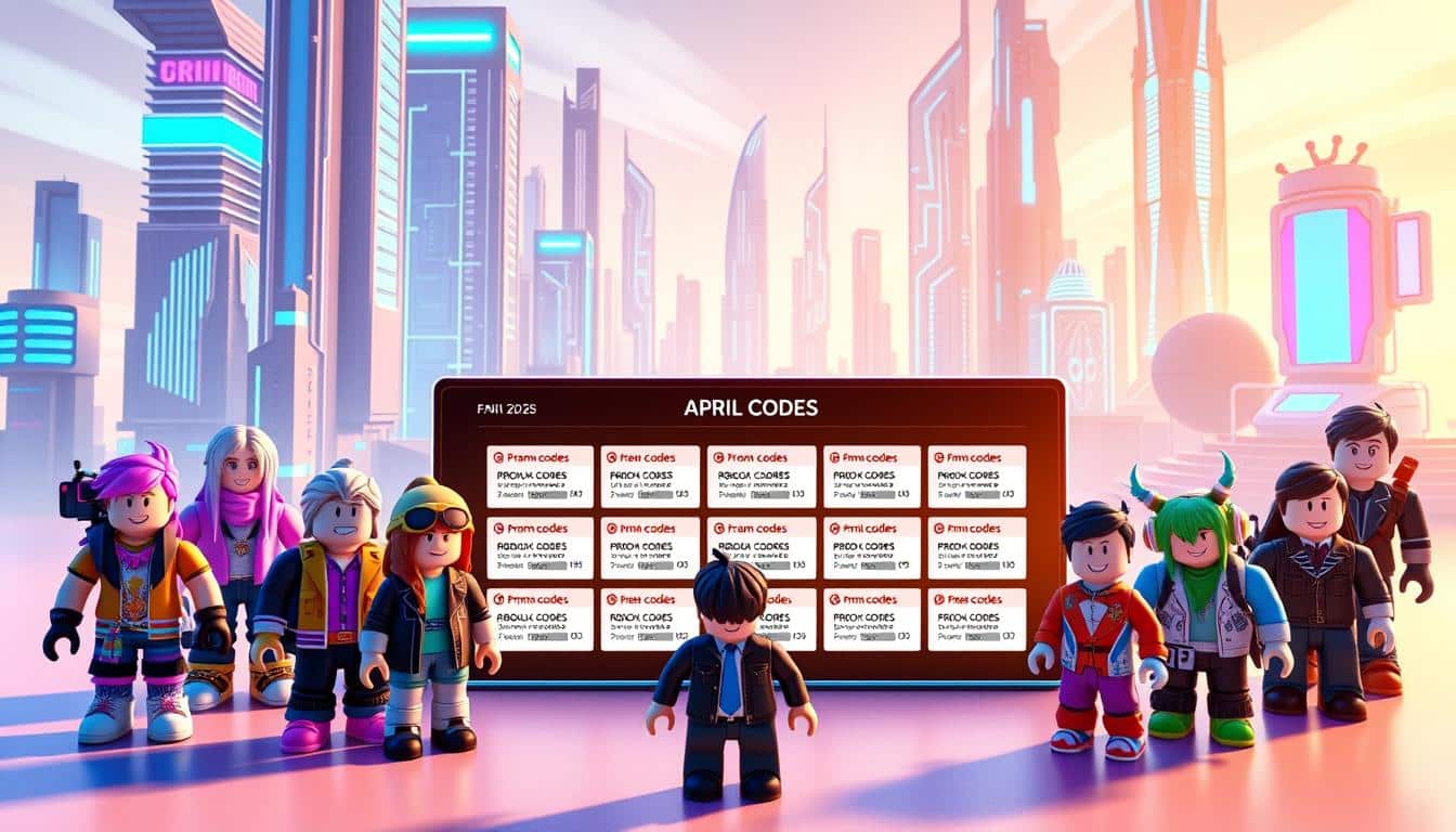 Roblox promo codes and free items April 2025