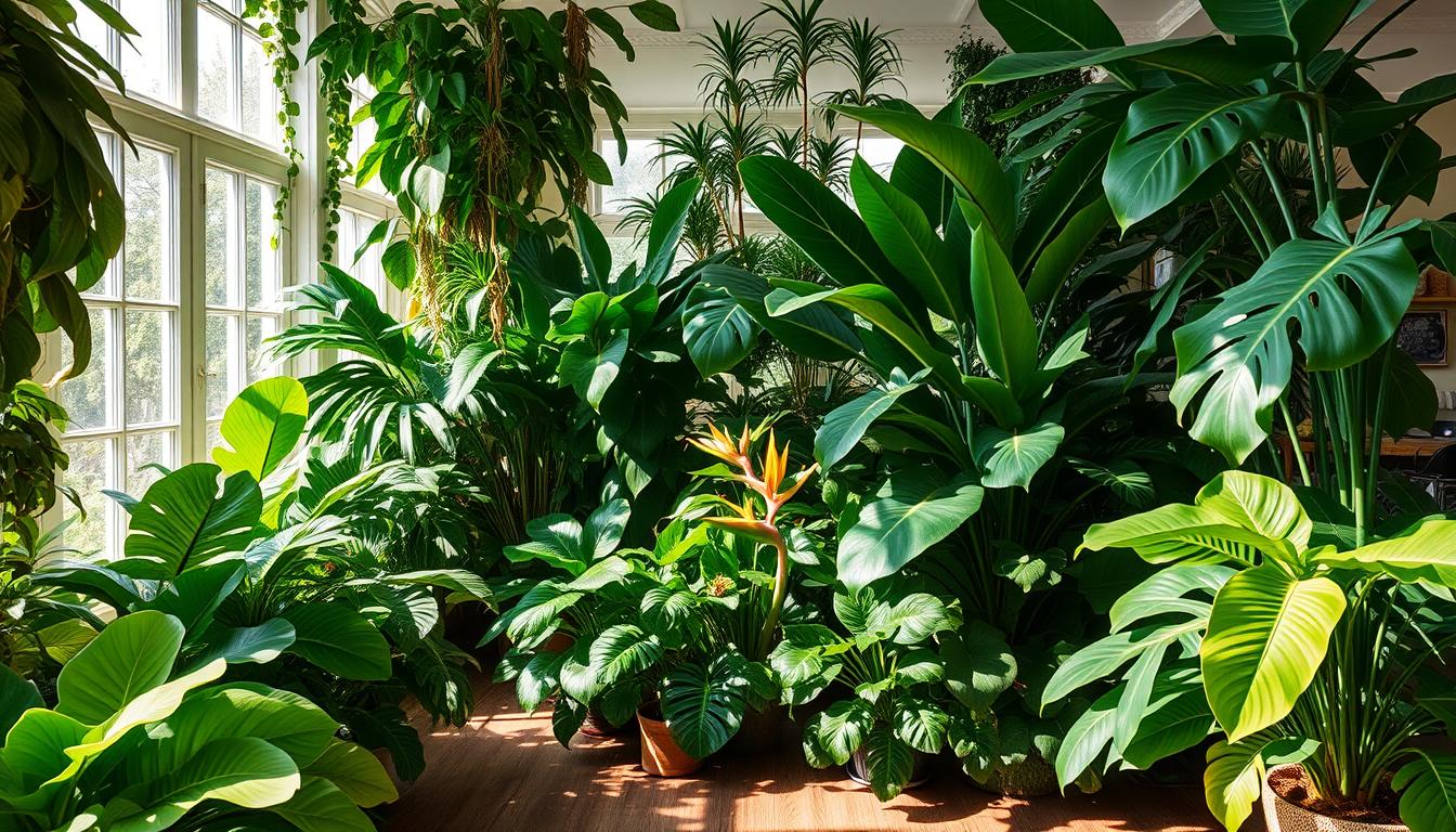 indoor tropical plants
