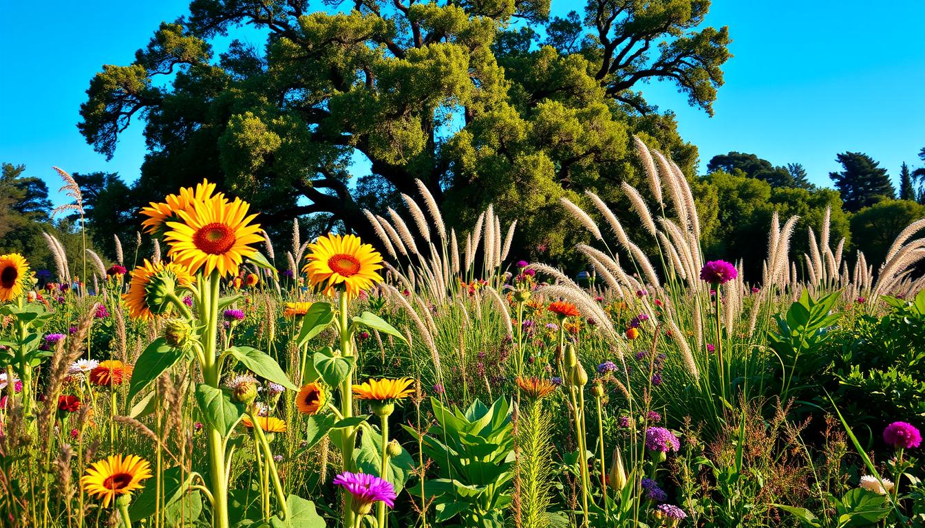 plant types in garden