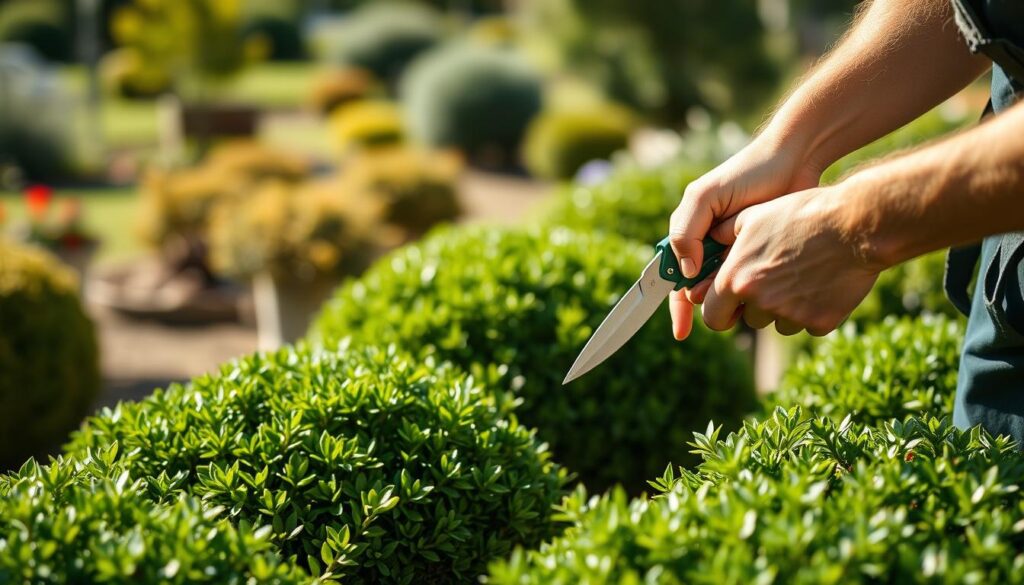 pruning plants