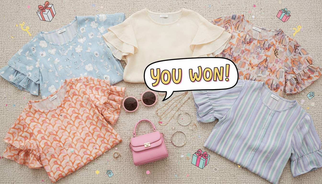 Korean Style Blouses in SHEIN Free Trial Center